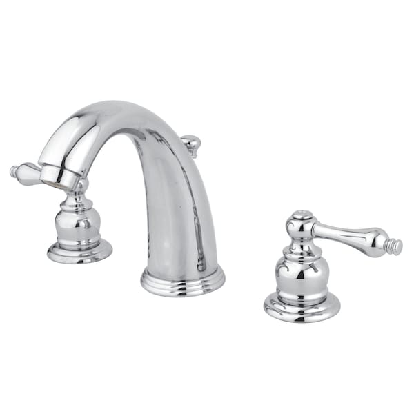 Widespread Bathroom Faucet, Polished Chrome